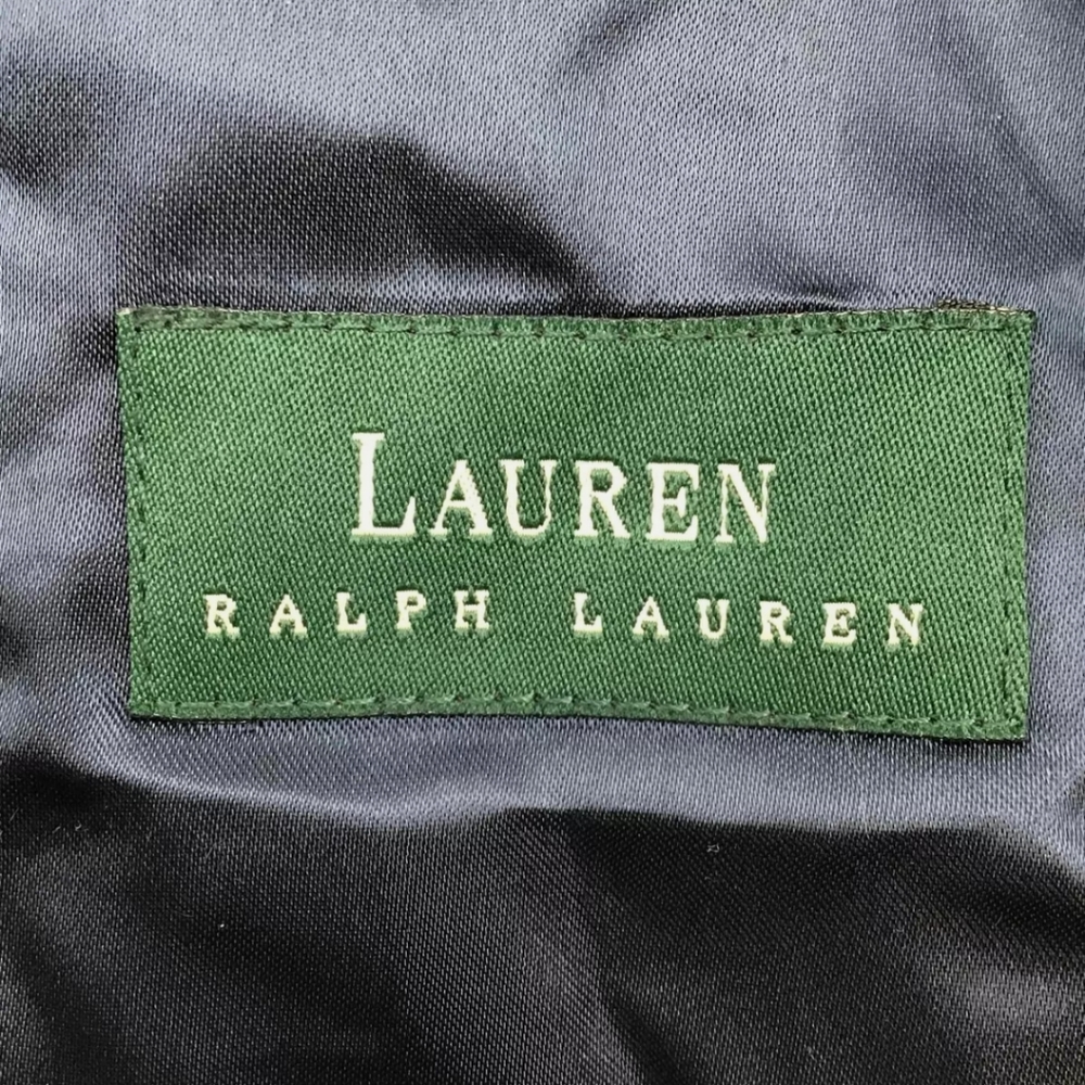 Lauren Ralph Lauren Winter Gray Coat Trench jacket collar button up belted belt - Picture 6 of 8